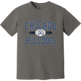 Chicago Bulldogs Heavyweight Ring Spun Tee