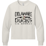 Delaware Ducks Youth 6-Ounce Heavyweight Long Sleeve Tee