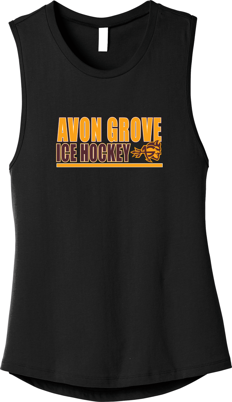 Avon Grove Womens Jersey Muscle Tank