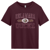 Delaware Ducks Women's 6-Ounce Heavyweight Tee