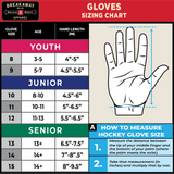 MD Jr Black Bears CCM 85C Custom Gloves Senior