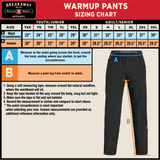 Youth Breakaway Lightweight Warm Up Pants (Allegheny Badgers)