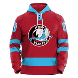 Jersey Shore Whalers Adult Sublimated Retro Hoodie