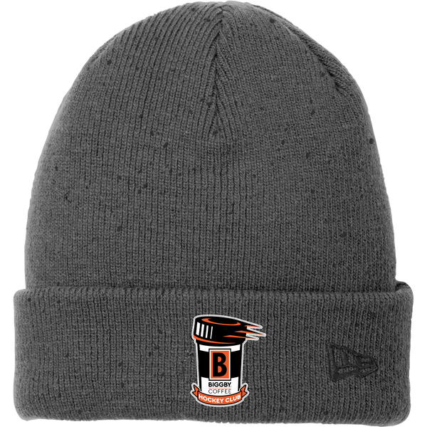 Biggby Coffee Hockey Club New Era PVC Speckled Beanie