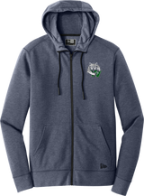 Woodbridge Wolfpack New Era Tri-Blend Fleece Full-Zip Hoodie