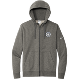 NJ Jets Nike Club Fleece Sleeve Swoosh Full-Zip Hoodie