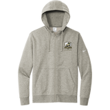 HVM Bulldogs Nike Club Fleece Sleeve Swoosh Full-Zip Hoodie