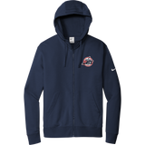 Metro Jets Nike Club Fleece Sleeve Swoosh Full-Zip Hoodie