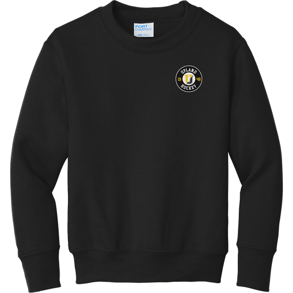 Upland Hockey Youth Core Fleece Crewneck Sweatshirt